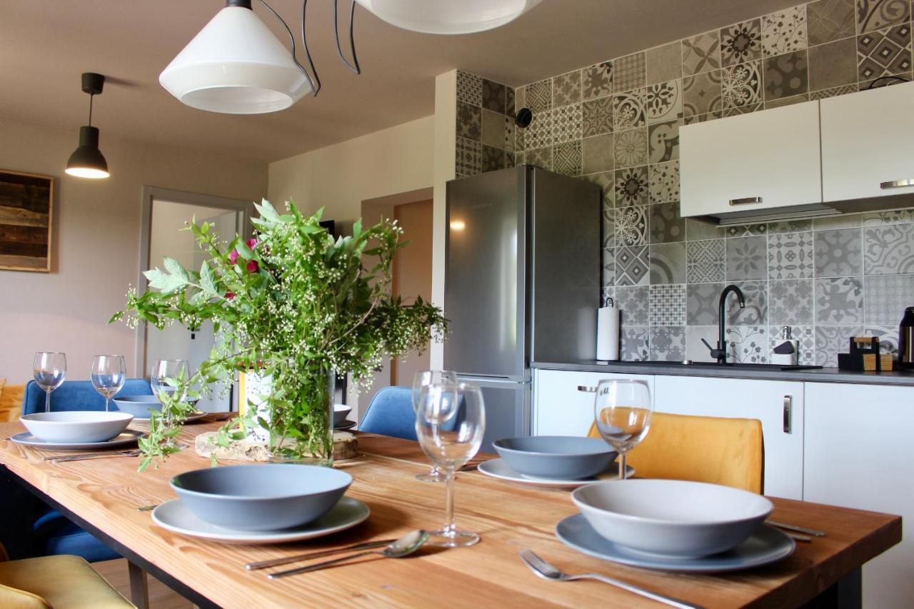 Garden Loft Villa Roczyny Buitenkant foto